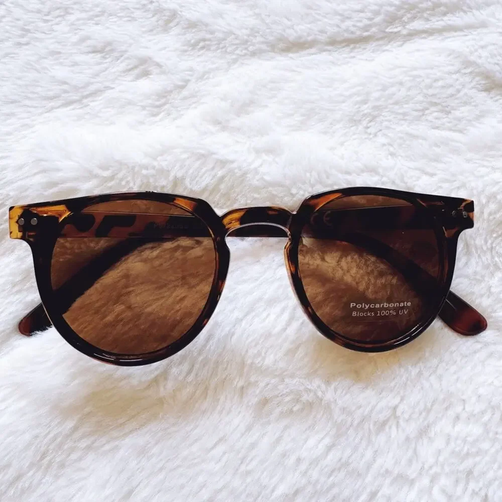 Pablo Tortoise Brown Round Sunglasses